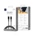 Кабель Wiwu 27w Duralink Nylon Type-C to Lightning 1м