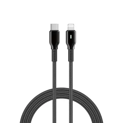 Кабель Wiwu 27w Duralink Nylon Type-C to Lightning 1м Кабель Wiwu 27w Duralink Nylon Type-C to Lightning 1м
