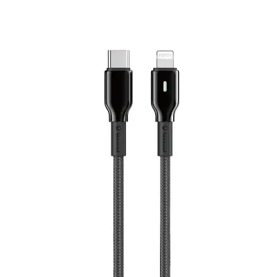 Кабель Wiwu 27w Duralink Nylon Type-C to Lightning 1м Кабель Wiwu 27w Duralink Nylon Type-C to Lightning 1м