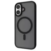 Чехол накладка WAVE Matte Insane MagSafe iPhone 17 Черная