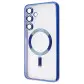Чохол Накладка WAVE Metal MagSafe Samsung S26 Ultra (S948) Темно-синя