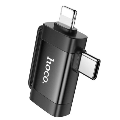 OTG Hoco UA31F Lightning/Type-C male to USB female