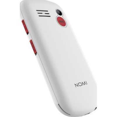 Кнопочный телефон Nomi i187 White, белый
