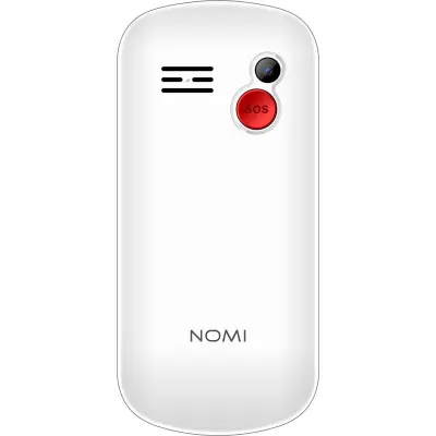 Кнопочный телефон Nomi i187 White, белый Кнопочный телефон Nomi i187 White, белый