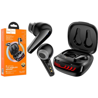 Безпровідні Bluetooth-навушники Hoco ES43 Lucky Sound TWS Black, чорний