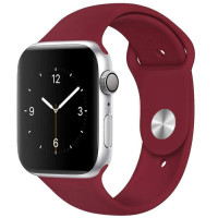 Ремінець Apple Watch 38мм Силікон Марсала S Ремінець Apple Watch 38мм Силікон Марсала S