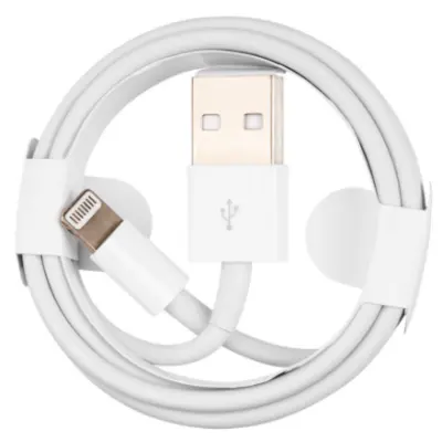 Кабель дата USB Type A - Lightning Белый Кабель дата USB Type A - Lightning Белый