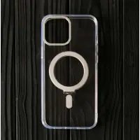 Чехол накладка Clear Guard Ring MagSafe iPhone 14 Pro Прозрачная