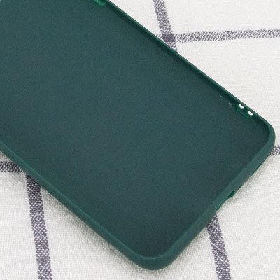Чехол накладка Candy Realme C35 Зеленая/ Forest Green