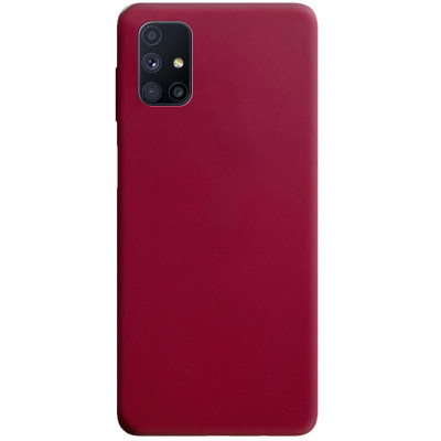 Чехол накладка Candy Samsung A047 (A04s) Бордовая