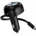 Автомобільний зарядний пристрій XO CC39 PD(USB+USB-C) (18W) + Кабель Type-C Black, Чорний