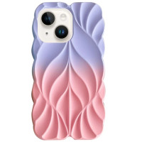 Чехол Накладка Leaf iPhone 13/ iPhone 14 Бузок/Рожевий Чехол Накладка Leaf iPhone 13/ iPhone 14 Бузок/Рожевий