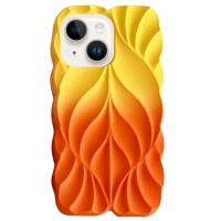 Чехол Накладка Leaf iPhone 13/ iPhone 14 Жовтий/Помаранчевий Чехол Накладка Leaf iPhone 13/ iPhone 14 Жовтий/Помаранчевий