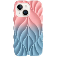 Чехол Накладка Leaf iPhone 13/ iPhone 14 Рожевий/Синій Чехол Накладка Leaf iPhone 13/ iPhone 14 Рожевий/Синій