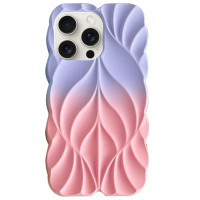 Чехол Накладка Leaf iPhone 13/ iPhone 14 Бузок/Рожевий Чехол Накладка Leaf iPhone 13/ iPhone 14 Бузок/Рожевий