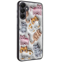 Чохол Накладка Prisma Fluffie Samsung A356 (A35 5G) Кошенята