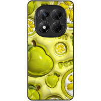 Чехол накладка Prisma Fluffie Xiaomi Redmi Note 14 Pro 4G Груша