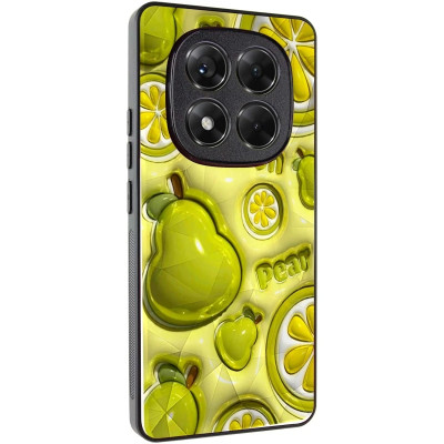 Чехол накладка Prisma Fluffie Xiaomi Redmi Note 14 Pro 4G Груша