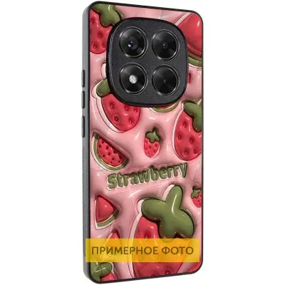 Чохол накладка Prisma Fluffie Xiaomi Redmi Note 14 Pro 4G Кавун