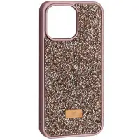 Чехол Накладка Swarovski Diamond iPhone 13 Розовое золото