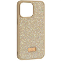 Чехол Накладка Swarovski Diamond iPhone 16 Pro Кремовая Чехол Накладка Swarovski Diamond iPhone 16 Pro Кремовая