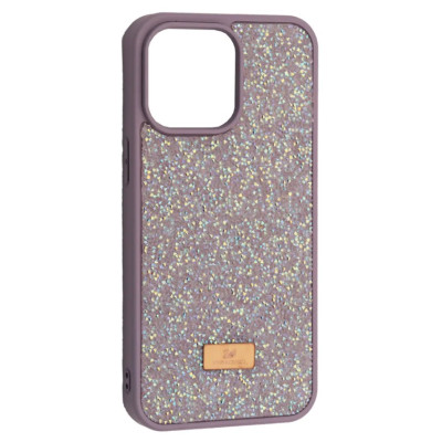 Чохол Накладка Swarovski Diamond iPhone 16 Pro Бузок