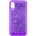 Накладка Sparkle Glitter iPhone XR Фіалкова
