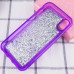 Накладка Sparkle Glitter iPhone XR Фіалкова