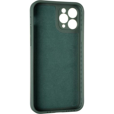 Чехол накладка Full Frosted iPhone 11 Pro Max Зеленая