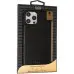 Чехол накладка Kajsa Luxe iPhone 12 Pro Max Черная