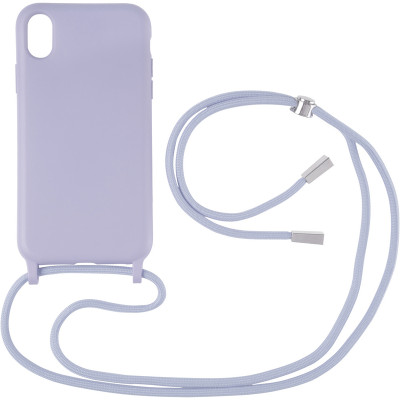 Чохол накладка Wave Case iPhone X/XS Бузкова