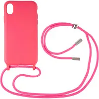 Чехол накладка Wave Case iPhone X/XS Розовая