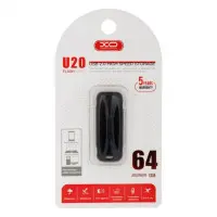 Флеш-накопитель USB 64Gb XO U20 Черный