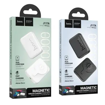 Универсальная мобильная батарея Повербанк Hoco J117A Esteem PD20W с БЗУ 10000mAh Белый Универсальная мобильная батарея Повербанк Hoco J117A Esteem PD20W с БЗУ 10000mAh Белый