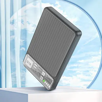 Универсальная мобильная батарея Повербанк Hoco Q18 PD22.5W с БЗУ 10000mAh Черный Универсальная мобильная батарея Повербанк Hoco Q18 PD22.5W с БЗУ 10000mAh Черный