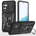 Чехол накладка Camshield Army Ring Samsung A546 (A54 5G) Черная