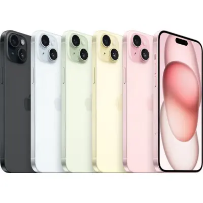 Мобильный телефон Apple iPhone 15 128GB Green, Зеленый
