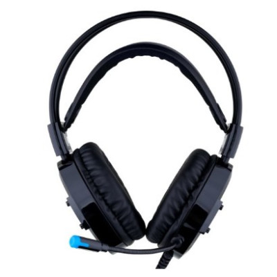Накладные игровые наушники-гарнитура с микрофоном PC XO GE-02 Black, Черные