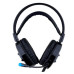 Накладные игровые наушники-гарнитура с микрофоном PC XO GE-02 Black, Черные