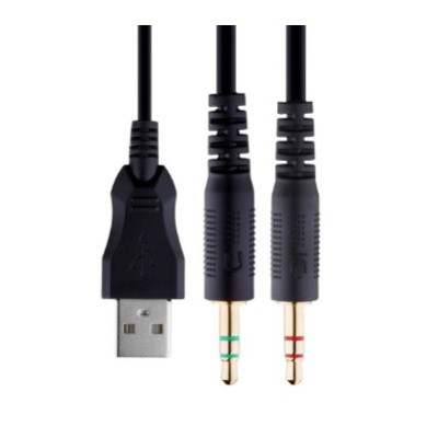 Накладные игровые наушники-гарнитура с микрофоном PC XO GE-02 Black, Черные