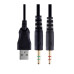Накладные игровые наушники-гарнитура с микрофоном PC XO GE-02 Black, Черные