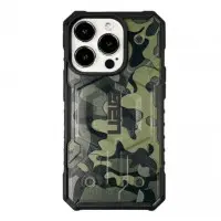 Чехол накладка UAG Adventure MagSafe iPhone 15 Pro Камуфляж зеленый
