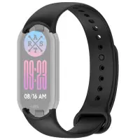 Ремешок Силикон Mi Band 8/9 Black, Черный (ARM) Ремешок Силикон Mi Band 8/9 Black, Черный (ARM)