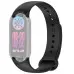 Ремешок Силикон Mi Band 8/9 Black, Черный (ARM)