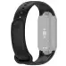 Ремешок Силикон Mi Band 8/9 Black, Черный (ARM)