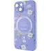 Чохол накладка Secret Garden with MagSafe iPhone 13 Бузок