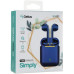 Безпровідні навушники Gelius Pro Simply GP-TWS023 Blue, синій