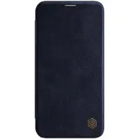 Чехол-книжка Nillkin QIN iPhone 12/12 Pro Синяя