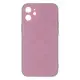Чехол накладка Glass LV iPhone 12 Сиреневая