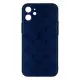 Чохол накладка Glass LV iPhone 12 Pro Max Синя